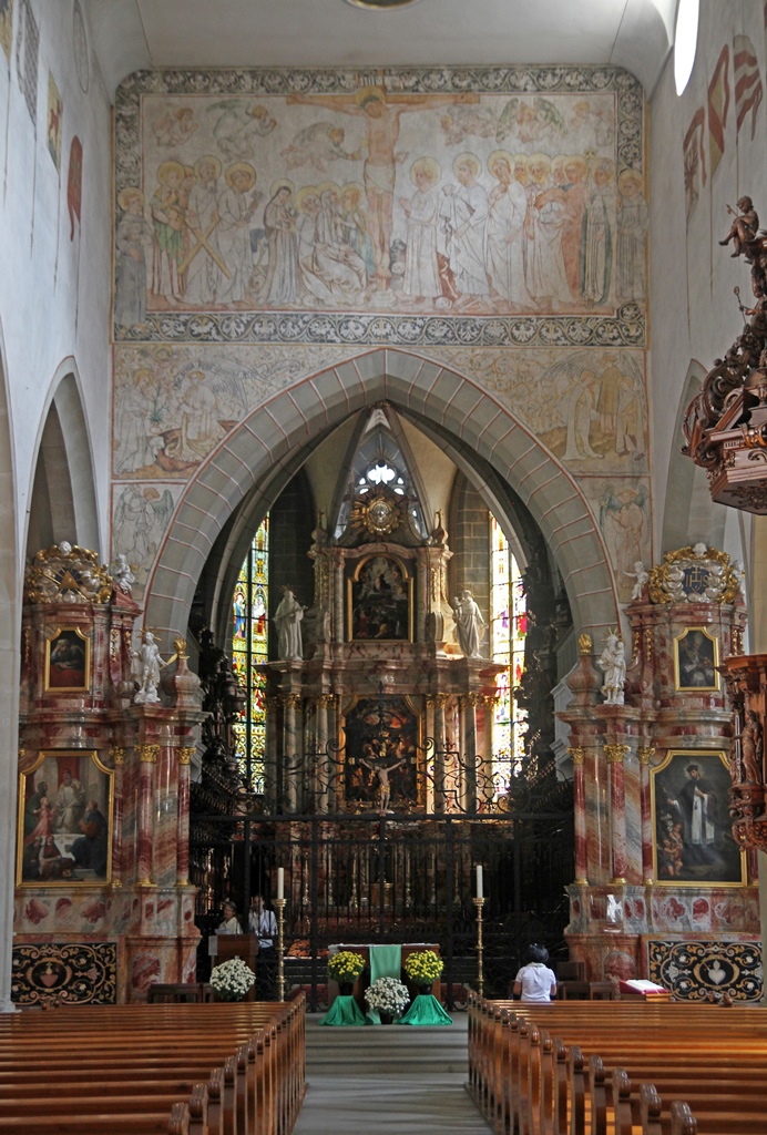 Inside the Franziskanerkirche
